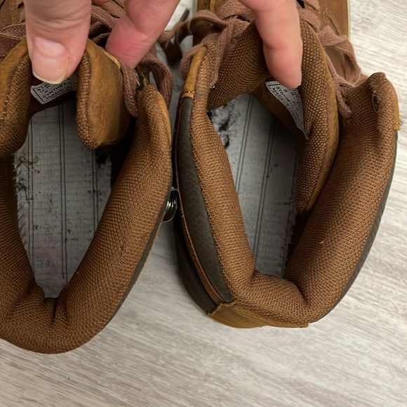 Levi's 501 Quality Footwear Brown High Top Men's Sneakers Size 9 - Picture 14 of 16